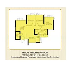 Blk 312C Clementi Ridges (Clementi), HDB 4 Rooms #581232811